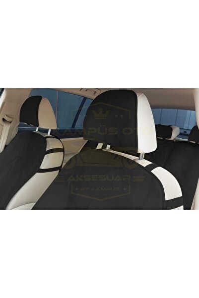 KAMPÜS OTOMOTİV وسادة حماية للمقعد باللون الأسود متوافقة مع Ford Connect 2002...