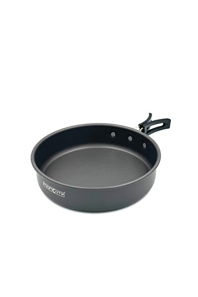 moniev Monicamp Kamp Tencere, Tava Ve Çaydanlık Seti Kamp Mutfağı 4'lü Set