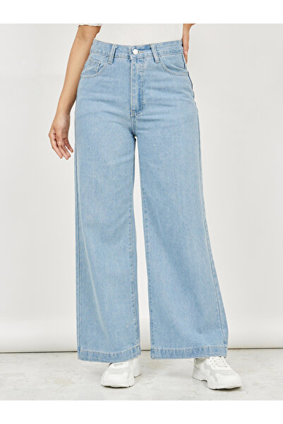 Dark Blue Long Cut Mid Rise Jeans