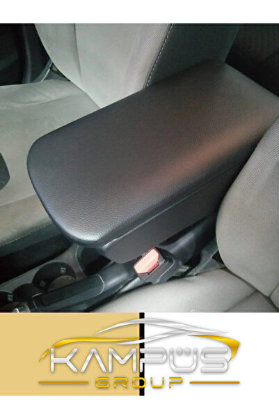 CARFACE Tourneo Courier Deri Kol Dayama Kolçak Siyah Özel Üretim Mdf