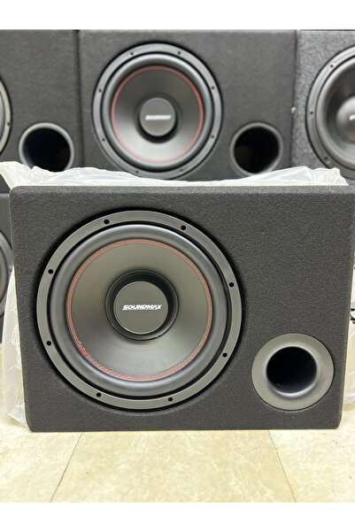 REISS AUDIO Soundmax Sx-fc12 30cm Subwoofer 1500wat 400rms Kabinli Soundmax