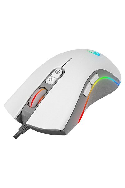 Rampage Smx-r22 Phoenix 7 Tuşlu Rgb Mouse 12800 Dpi Oyuncu Mouse Beyaz