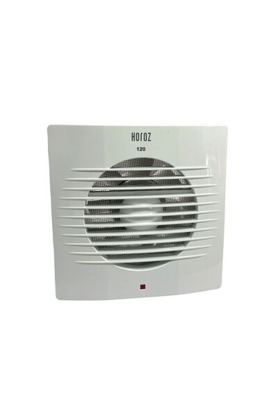 Horoz Plastik Banyo  Tuvalet Aspiratörü Otomatik Panjurlu Fan 120 lik Fan