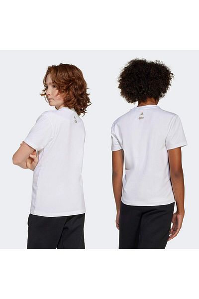 adidas Tricou Alb Copii J Sw Mndo Gfx T Jf3637