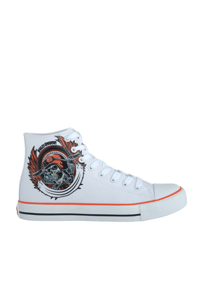 Harley Davidson Pittsburgh Erkek Beyaz Spor Ayakkabı (023M100358-W0439)