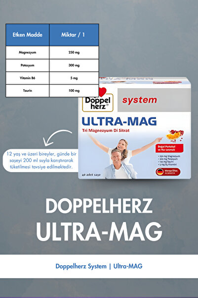 Doppelherz System Ultra-Mag 40 Saşe