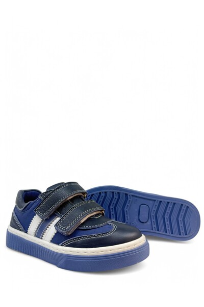 Tekiner Boy's Full Orthopedic Shoes with Indoor to Outdoor Khaki Leather