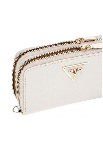 Guess Women's Laurel Slg Trinity Size Wallet - Cream