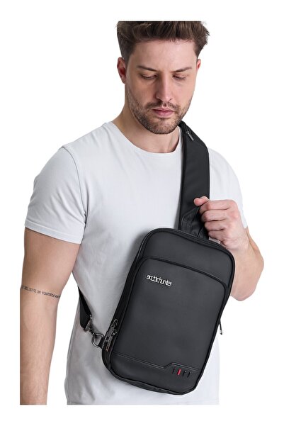 Arctic Hunter Omuz Bel Çantası Suya Dayanıklı Ergonomik Ultra Hafif Geniş 9.7inç Çanta