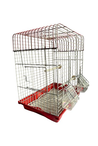 Heraklia Hobi 200 Serisi Kuş Kafesi kırmızı
