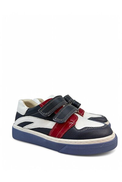 Tekiner Boy's Full Orthopedic Shoes with Indoor to Outdoor Khaki Leather