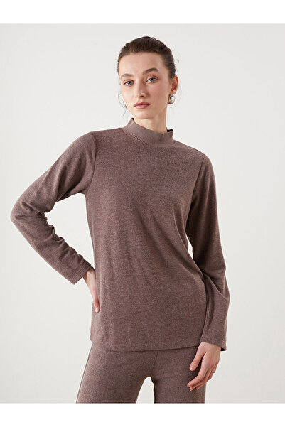 LC Waikiki Γυναικείο μπλουζάκι Özmarka New Season ψηλός λαιμός