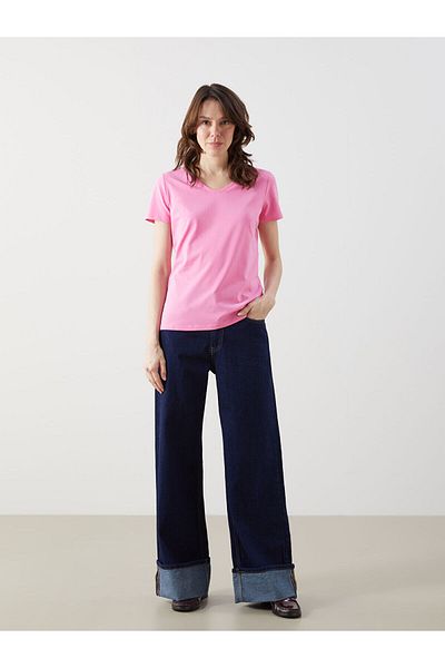 LC Waikiki Tricou de damă cu decolteu în V