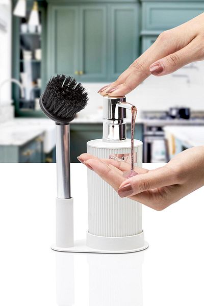 Okyanus Home Διανομέας υγρού σαπουνιού White Brush