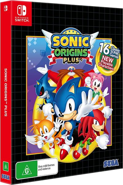 SEGA Sonic Origins Plus Day 1 Edition Switch