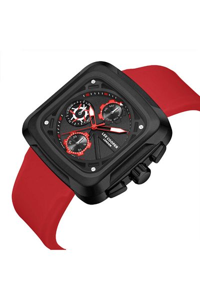 Lee Cooper Lee Cooper Men's Multi Function Black Dial Watch - LC08012.658