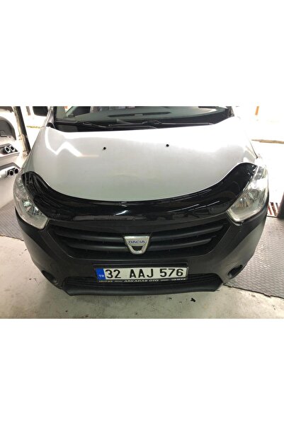 BatmanGarage Dacia Dokker Kaput Rüzgarlığı Kaput Koruma 2012+ Parlak Siyah
