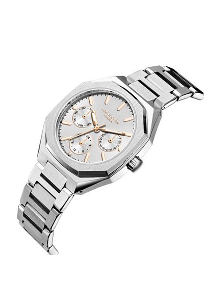 Lee Cooper Lee Cooper Women's Multi Function Silver Dial Watch - LC08046.330