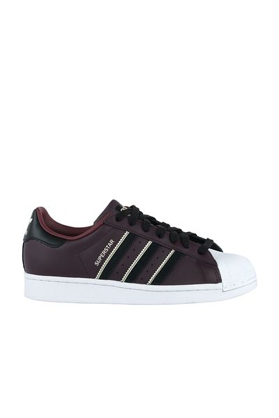 adidas Superstar Burgundy Sneakers (Hp2856)
