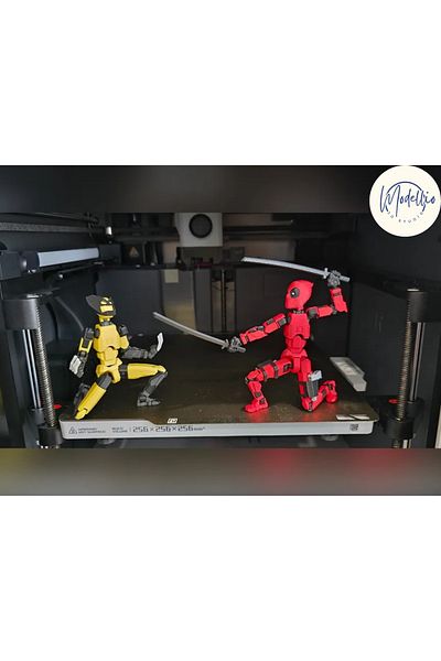 Modellio3D نموذج Deadpool Dummy 13 - لوحة أدوات الطباعة ثلاثية الأبعاد