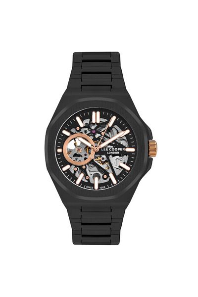 Lee Cooper Lee Cooper Men's Automatic  Silver Dial Watch - LC07977.650