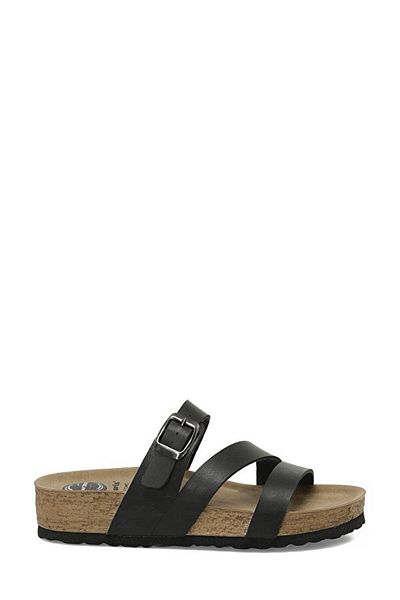 Polaris 166352 .Z5Fx Black Women's Slippers