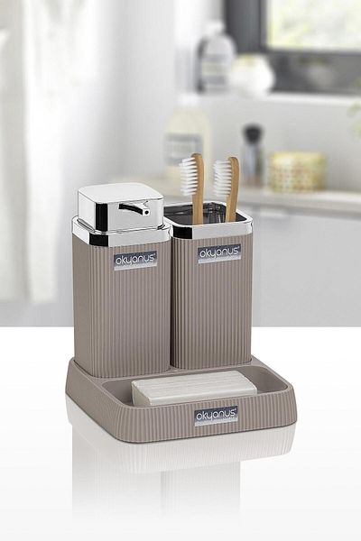 Okyanus Home Σετ νιπτήρα Stella Mink Chrome