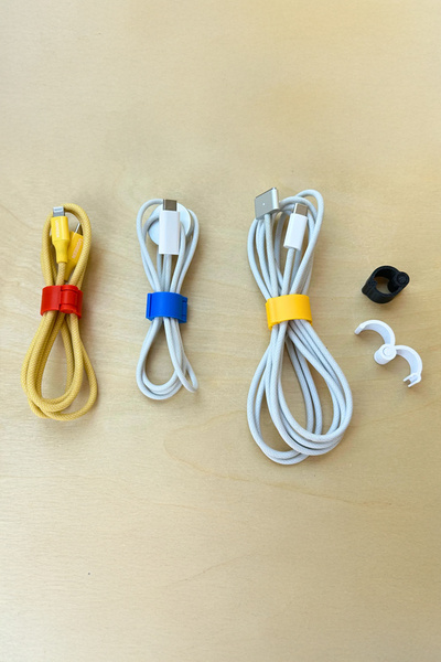 Woop Media Kablo Düzenleyici / Çıtçıtlı Kablo Klipsi ( 5 Adet )