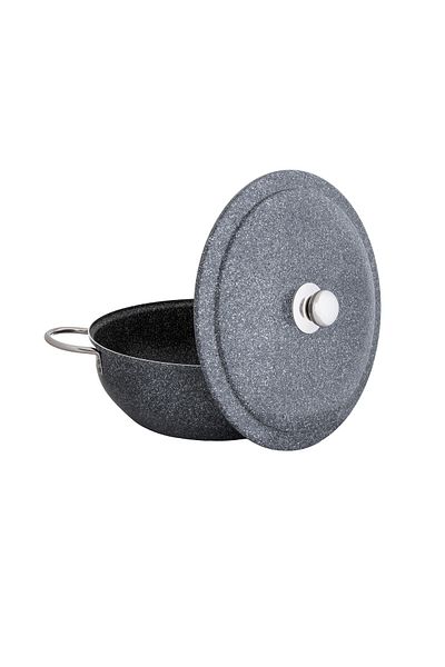 Newflon Granite Magloba Pot With Lid 36 cm