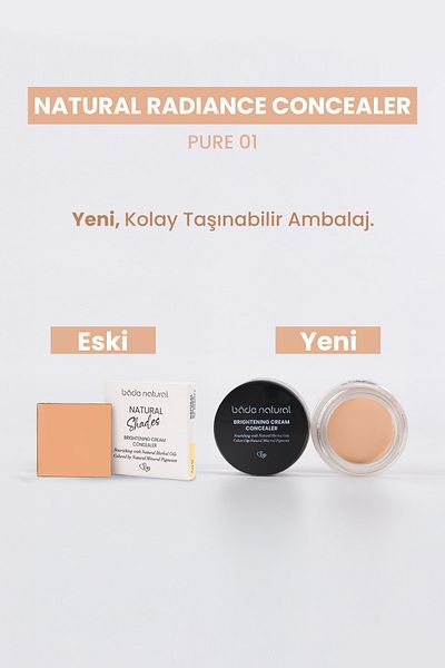 Bade Natural Natural Radiance Concealer Pure 01