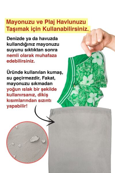 Palm Design Mayo Torbası Bebek Bezi Torbası Kirli Temiz Kıyafet Torbası Valiz Içi Organizer Oyuncak Torbası