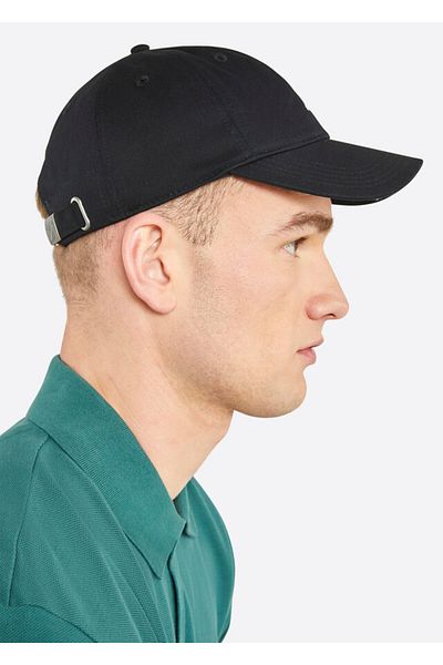 Nautica Unisex Black Cap - Stylish Lightweight for Sophisticated Summer Style