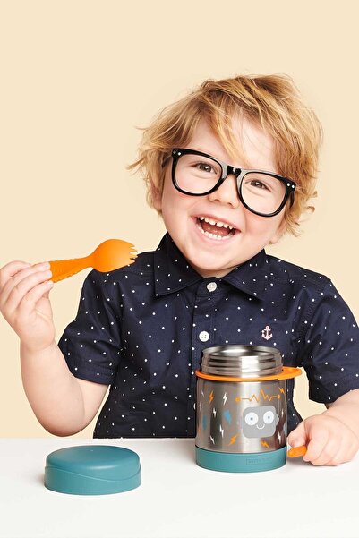 Skip Hop Robot Stainless Steel Thermos