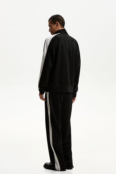 Bershka Embroidered technical jacket