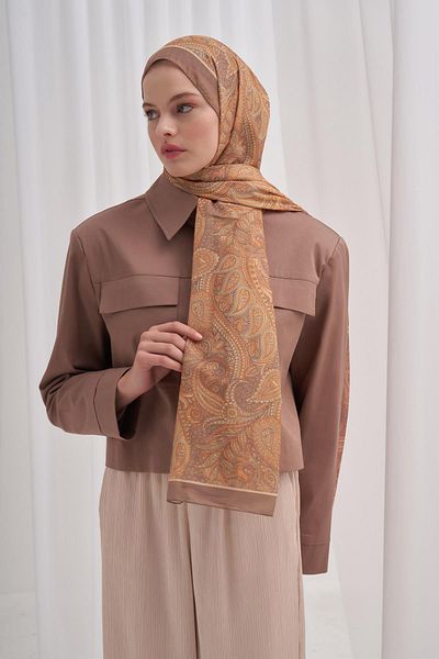 carell Nilla Vega Mink Cotton Shawl