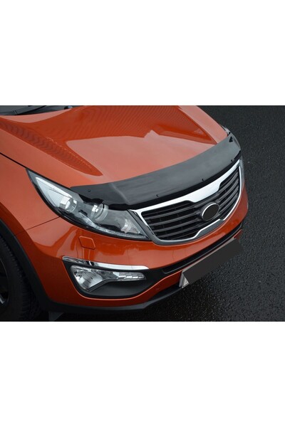 BatmanGarage Kia Sportage Kaput Koruma Rüzgarlık 2011-2015 Arası Parlak Siyah