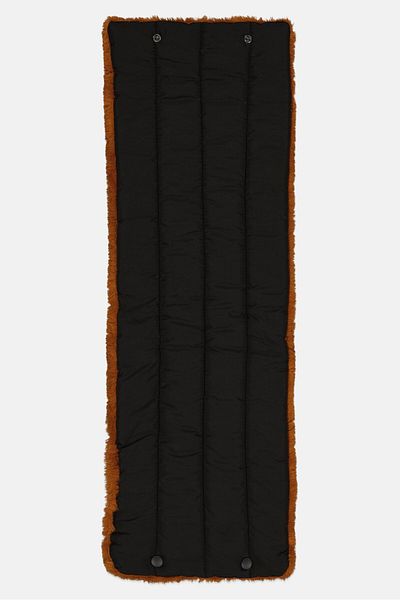 Reserved Women Quilted Scarf 77 L X 28 H Cm, Dark Tan