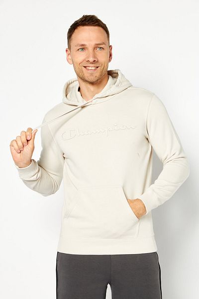 Champion Men Sportswear Fit Training Hoodie, Off White
