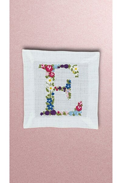 Hubb Interiors Cocktail Napkin with Letter E
