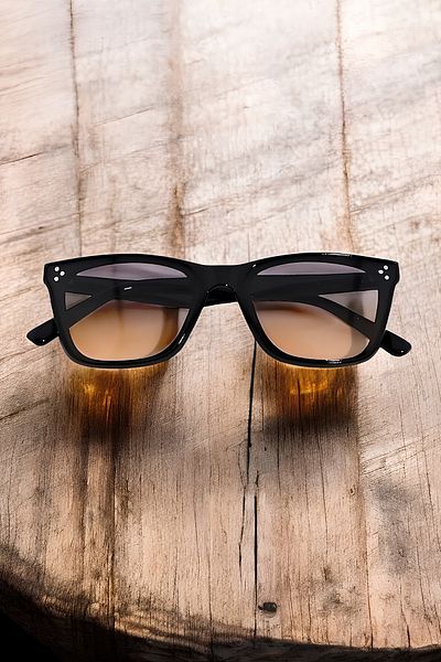 MACERATİ Black Smoked Pink Women's Sunglasses