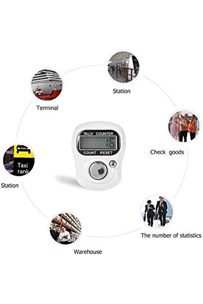 AWH Digital Tally Counter (White)