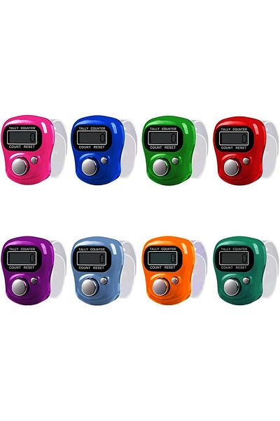 AWH Electronic Finger Counter – 5-Digit LCD Display, Compact Hand Tally Counter