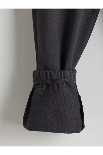 LC Waikiki LCW Kids 2-Pece Boy's Jogger Sweatpants - Anthracite, Ελαστική μέση