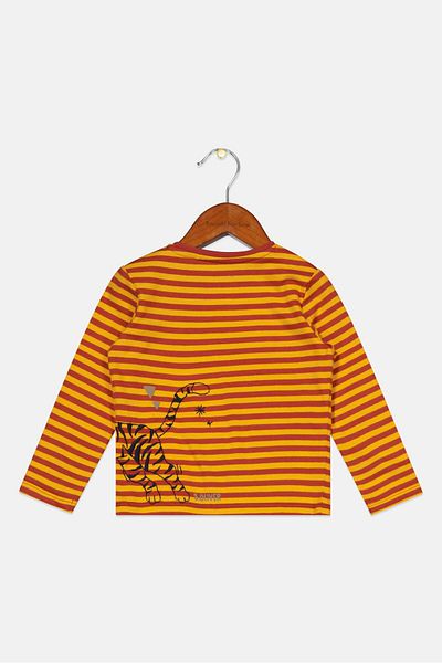 s.Oliver Toddlers Boy Stripe T-Shirt, Yellow