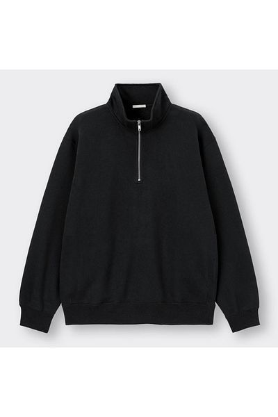 COMBİNE MİCHAİL Men's Stand Collar Zippered Sweatshirt