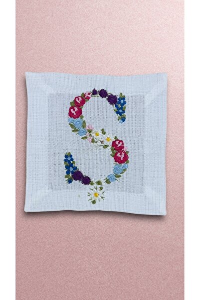 Hubb Interiors منديل كوكتيل بأحرف ش