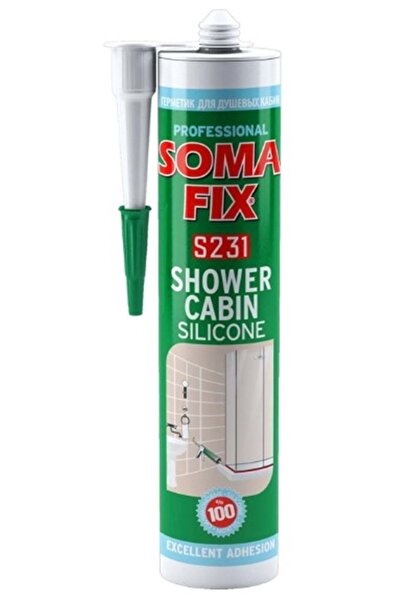 Leva House SOMA FİX DUŞA KABİN SİLİKONU 280ml S231 - BEYAZ