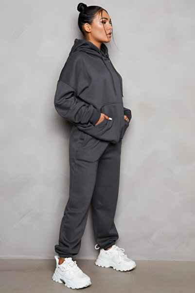 YAKAMEL طقم نسائي بغطاء للرأس مكون من قطعتين بخصر عالٍ