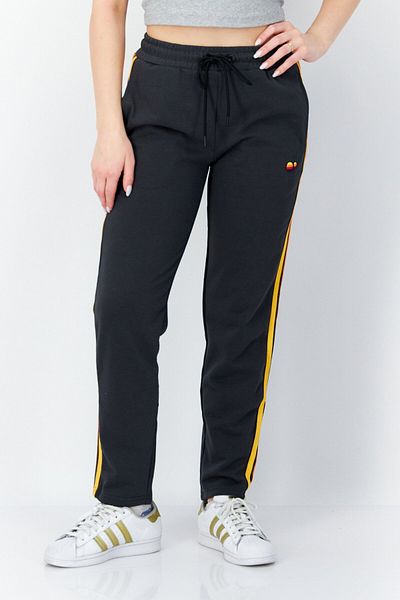 Ocean Pacific Women Drawstring Embroidered Logo Sweatpants, Dark Grey