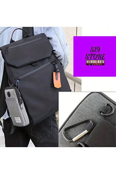 shop ERKEK KANVAS BEL ÇANTASI SU GEÇİRMEZ SPOR ÇANTA